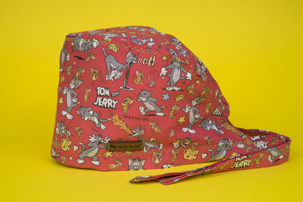 Tom ve Jerry Desenli Cerrahi Bone