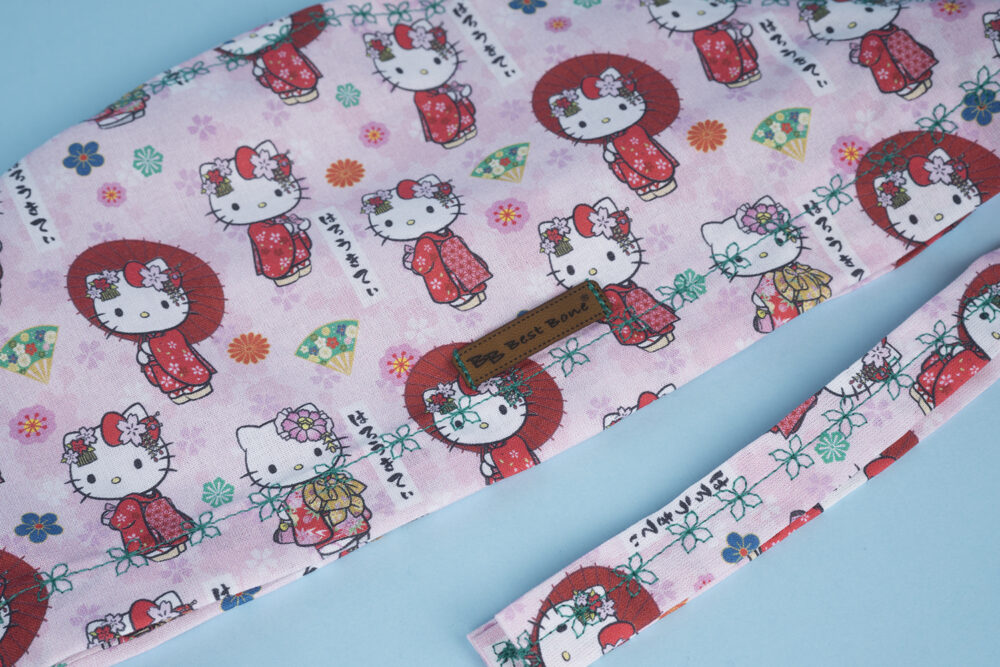 Hello Kitty Desenli Cerrahi Bone - Görsel 2