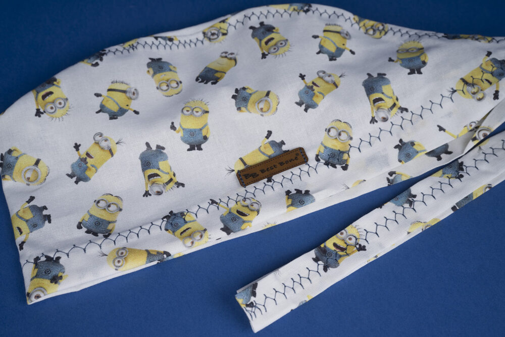 Minions Desenli Cerrahi Bone - Görsel 2